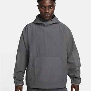Nike $130 Tech Pack Woven Mesh Pullover Funnel Neck Lightweight FN2632-068 XL